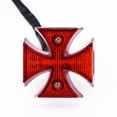 thumbnail image 2 of Bgsha Motorcycle Choppers Dirt Bike Maltese Cross LED Rear License Plate Tail Light, 2 of 9