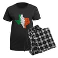 thumbnail image 5 of CafePress - Texas Irish Flag Women's Dark Pajamas - Women's Short Sleeve Print T-Shirt and Pants Dark Cotton Pajama Set, 5 of 7