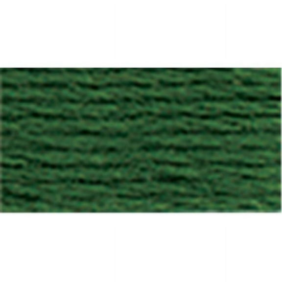 DMC Pearl Cotton Skein Size 5 27.3yd-Very Dark Pistachio Green