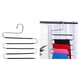 thumbnail image 3 of Colgador de pantalones Jeans colgante de pantalones armario Rack de Negro Sunnimix organizador de perchas para pantalones, 3 of 8