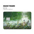 thumbnail image 1 of Funny Meme Cartoon Bitcoin Game Matte 3M PVC Credit Debit Bank Front Sticker Film Skin Cover No Fade, 1 of 7