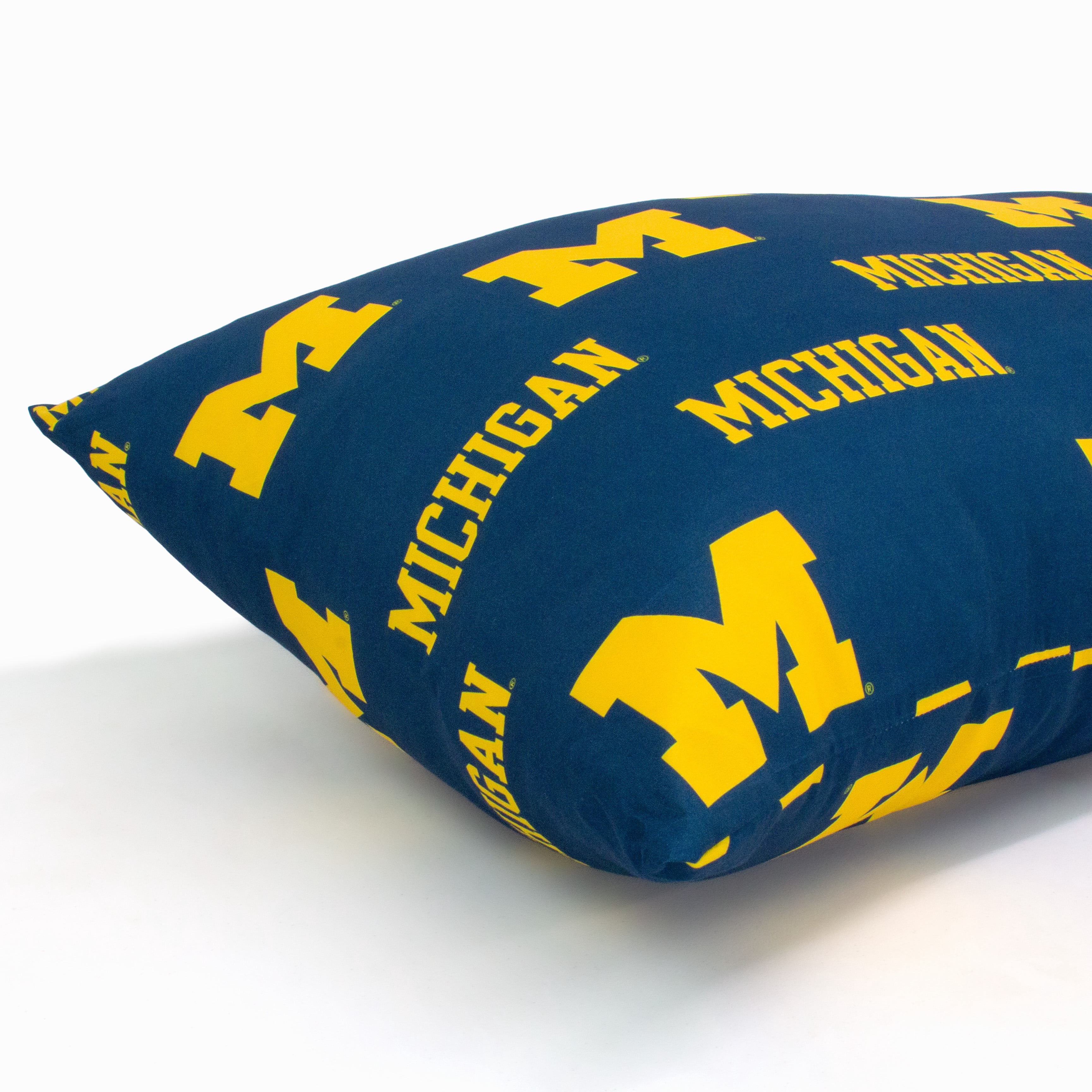 Michigan Wolverines Pillowcase Pair, King, 20" x 40" (2 King Pillowcases)