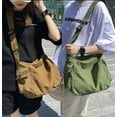 thumbnail image 5 of CoCopeaunt Women Chic Canvas Messenger Bag Large Hobo Crossbody Shoulder Bags with Multiple Pockets, 5 of 6