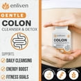 thumbnail image 2 of Enliven Gentle Colon Cleanse | Detox & Weight Loss Support | Gut Health | 60 Capsules, 2 of 8