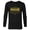 Black, variant on Best Madre in the Galaxy Birthday Día de la Madre - Long Sleeve T-Shirt for Men - Customized-Navy