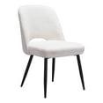 thumbnail image 2 of Chaise de Salle à Manger Teddy (Ensemble de 2) Ivoire, 2 of 9