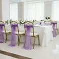 thumbnail image 7 of Yhmxh Metallic Web Mesh Chair Sash Chair Bow Sashes Crystal Sheer Tulle Dining Chair Bows Tie Ribbon for Wedding Birthday Engagement Ceremony Event Party Banquet Venue Hotel Decoration, 7 of 7