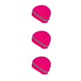 thumbnail image 1 of crativent Skull Caps for Men Reflective Liner Winter Beanie Thermal Multifunction Windproof Coldness for Protection Cycling Skiing Fushcia 3Set, 1 of 6