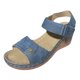 thumbnail image 1 of Bmisegm Women's Summer Fashion Solid Leather Open Toe Sandals Casual Comfortable Light Sandals Womens Sandals Summer Blue 8, 1 of 7