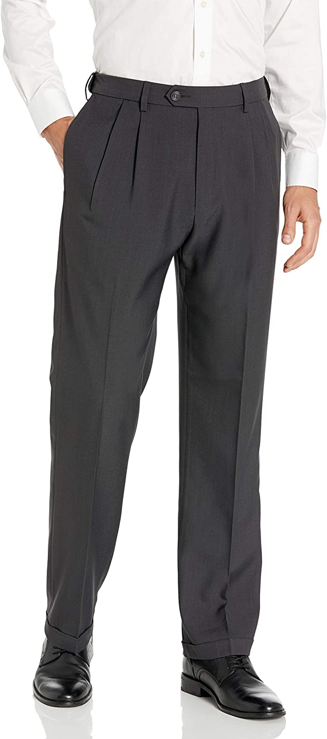 Haggar Men's Repreve Stria Gab 