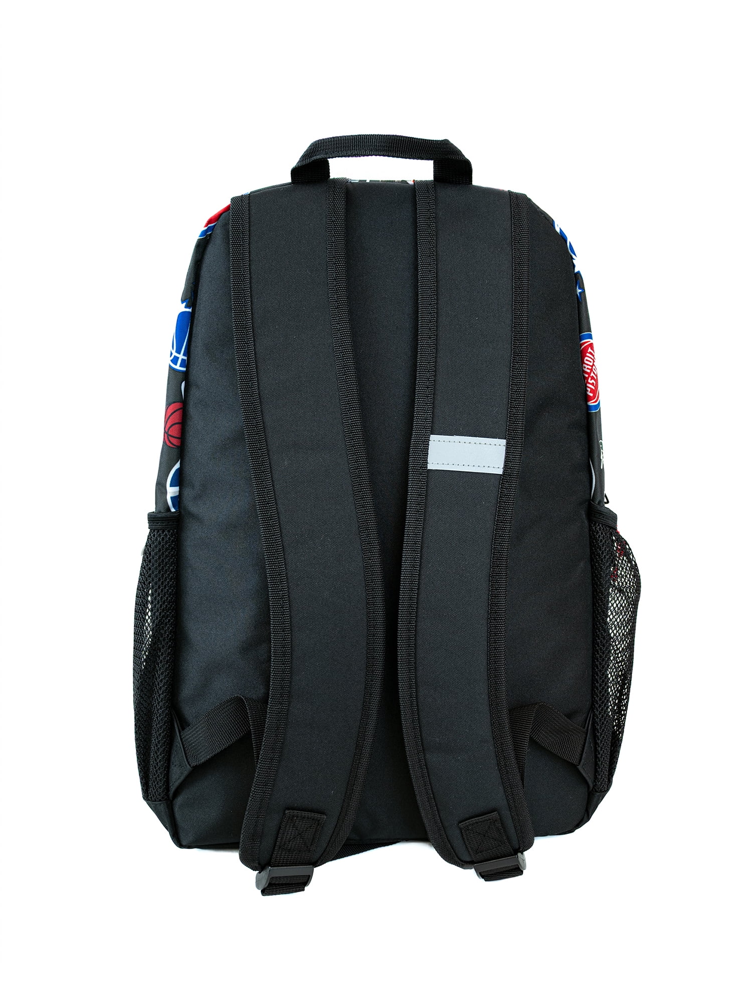 NBA Unisex 17" Team Ready Backpack, Black/Multicolor