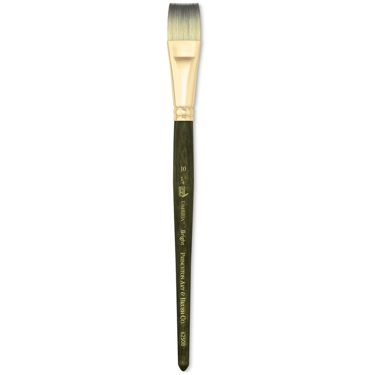 Princeton Umbria Synthetic Bristle Short Handle Acrylic Flat Brush 12