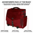 thumbnail image 2 of ENHANCE Collector's Edition Tabletop RPG Adventurer's DnD Bag with Dragon Hide (Dragon Red), 2 of 9