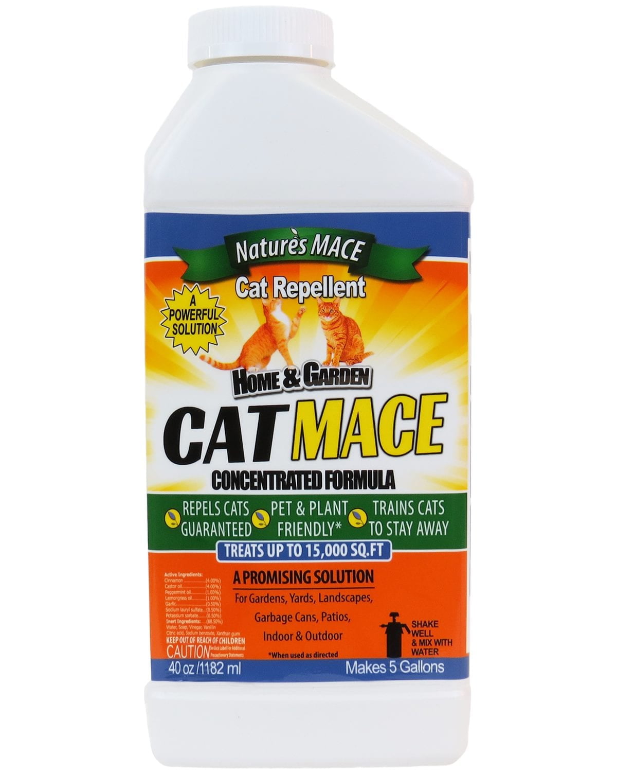 Nature's MACE Cat MACE 40 Oz. Concentrate Cat Repellent and