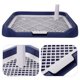 thumbnail image 1 of Luxshiny Orinal Para Perros De Plástico Azul Con Superficie Fácil De Mantener Y Resistente Para Interiores, 1 of 8