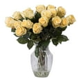 thumbnail image 1 of Vickerman F12192 Green Rose Arrangement Everyday Floral - 16 in., 1 of 1
