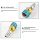 thumbnail image 4 of Acoplador rápido de baja presión R1234Yf a R134A, adaptador de manguera R12 a R134A, conector para carga de aire acondicionado de automóvil., 4 of 5
