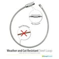 thumbnail image 4 of GreatShield Cruise Ship Essentials For Carnival, Princess, NCL, P&O Cruises & More, 4 Pack Vertical PVC Plastic ID Badge Pouch With Detachable Black Lanyard & 8 Pack Clear Luggage Tag Holders, 4 of 6