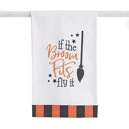 

Burton & Burton If The Broom Fits Fly It Halloween Tea Towel
