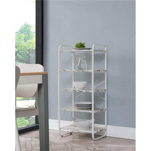 Bakers Rack - White, 43 x 19 x 13 in.
