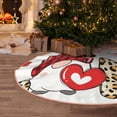 thumbnail image 5 of Haiem Love Gnomes Pattern Christmas Tree Skirt Merry Christmas Party Christmas Tree Decoration,New Year Decorations-30", 5 of 6