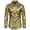 Gold, variant on Men's Sequin Dress Shirt with Lapel Long Sleeve Button Down Bright Face T Shirt Silver M