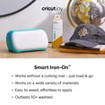 thumbnail image 2 of Vinilo de transferencia de calor Cricut Joy Smart Iron On, blanco, paquete de 3, 2 of 6