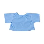Light Blue T-Shirt Outfit Teddy Bear Clothes Fits Most 14"-18" Build-a-bear and Make Your Own Stuffed Animals