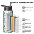thumbnail image 2 of Cute Puppy Pattern Stainless Steel Water Bottle - Wide Mouth Design with Sweat-Free Surface & 360° Seal Ring for All-Day Temperature Retention (BPA/Odor Free), 2 of 6