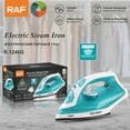 thumbnail image 5 of New 2024 Home Appliances Clearance Expertise Grade 2200W Steam Iron for Clothes with Fast Even Heat Scratch CounteractiveComfort GripTrue Position Steam Holes, 5 of 5