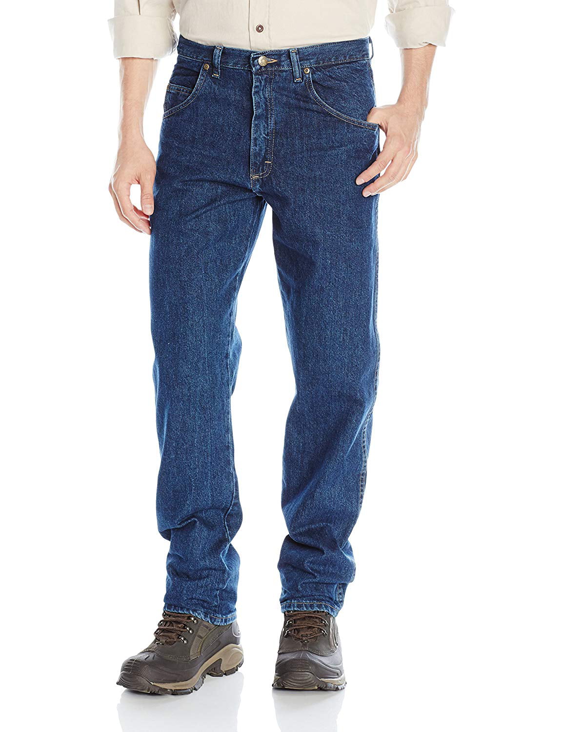 Deep Mens 38X32 Relaxed-Fit Mid-Rise Jeans 38 - Walmart.com - Walmart.com