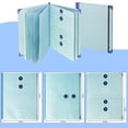thumbnail image 3 of AGCAN Manila Pocket Folder, Snap Closure Sealed Envelope - Expandable File Organizer for Important Papers, Passports, Birth Certificates, Ideal for Home Office Organization & Gift, Blue, 3 of 9