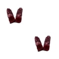 thumbnail image 4 of Sonducket 1 par de guantes térmicos para mujer, pompones a la moda, impermeables, para deportes al aire libre, ciclismo, Snowboard, ciclismo, Rojo 2piezas, 4 of 6