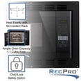 thumbnail image 5 of RecPro RV Convection Microwave 1.1 cu. ft. | 120V | Microwave | Appliances | Direct Replacement for High Pointe and Greystone, 5 of 13