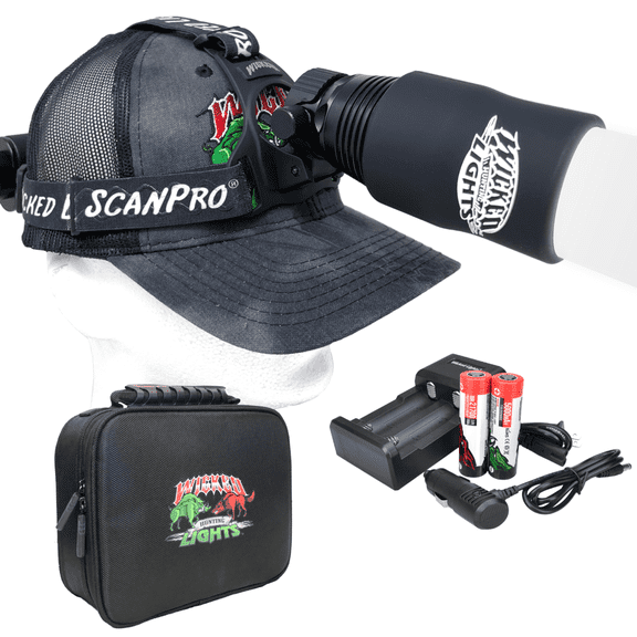 Wicked Lights ScanPro iC Gen4 LED Headlamp with Batteries