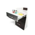 thumbnail image 7 of Milan Pedicure Trolley Pedi Rolling Cart Nail Salon Spa Storage Drawer, Dark Wood, 7 of 7