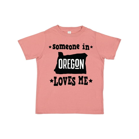 Inktastic Someone in Oregon Loves Me Boys or Girls Toddler T-Shirt