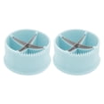 thumbnail image 2 of Bewildely Cascanueces Sheller Castaño Cruz Cuchillo abierto Cortador rápido de castañas Abridor de nueces Sheller Nuez Alicates Utensilios de cocina azul 2piezas Bewildely CBP027635, 2 of 6