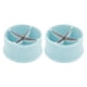 thumbnail image 2 of Wosthever Abridor de castañas de plástico de acero inoxidable, desgranador abierto de nueces, galleta de castañas portátil de mano, azul azul 2piezas Wosthever CBP027635, 2 of 6
