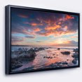 thumbnail image 1 of Designart - Passero Cape Lever de Soleil de Printemps - Photo Bord de Mer Impression sur Toile Encadrée, 1 of 4