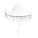 thumbnail image 3 of Sombrero vaquero Hugo para novia blanco ligero portátil, 3 of 7