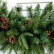thumbnail image 4 of Guirnalda de mimbre con cuernos de estilo navideño hecha a mano, guirnalda decorativa navideña de 50/70cm para decoración navideña, árbol de navidad, 4 of 4