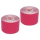 thumbnail image 3 of cintas de kinesiología atléticas de 5 cm de ancho y 5 m de largo, protector muscular adhesivo para fitness, bádminton, color rosa y rojo., 3 of 14