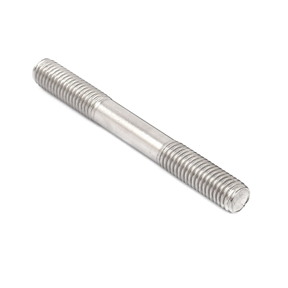 Unique Bargains 304 Stainless Steel Double End Thread Tight Push Rod Stud M10x90mm 10pcs