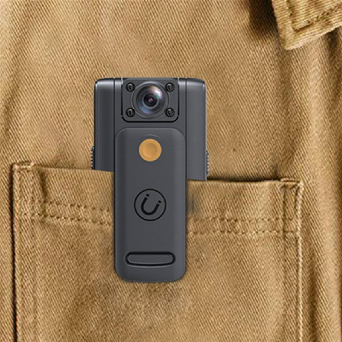 2X Digital Video Camera HD Body Camera Records Audio and Video 7 Hours Battery Life Regular Version