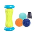 thumbnail image 1 of Rodillo Con Pelotas Para Masajes De Pies, Bola De Masaje 4pz Malubero Verde, 1 of 4
