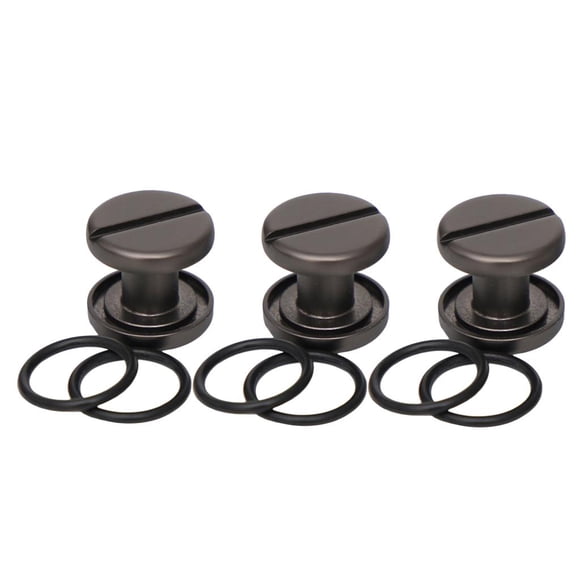 3x 2 Piezas M8x10 Tornillos Placa Trasera Libro Tornillo Tecnología Pernos de Montaje de Acero Inoxidable Macarena Tornillo para libro de buceo