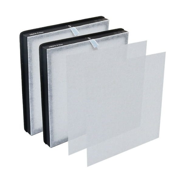PUREBURG Replacement Filter Compatible with AIRJOWSET & FRESHDEW AP303 AP304 Air Purifiers ,1-Pack (2 Filters) H13 HEPA Activated Carbon & Pre-Filters (washable) Air Clean Dust VOCs