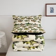 thumbnail image 6 of Manfei Pike Fish Full Size Comforter Sets,Vintage Fishing Fishing And Hunting Bedding Sets Retro Base Fish Reversible 3-Piece, 6 of 8
