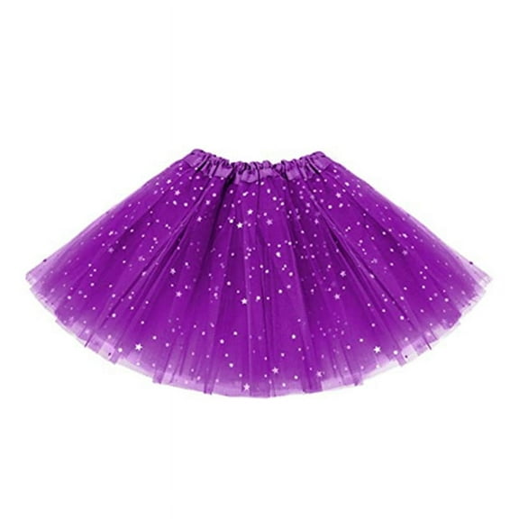 Girls Tutu Skirts Star Sparkle Sequin Princess Dresses 3 Layers Ballet Dance Toddler Baby Tulle Tutu Skirt,Yellow